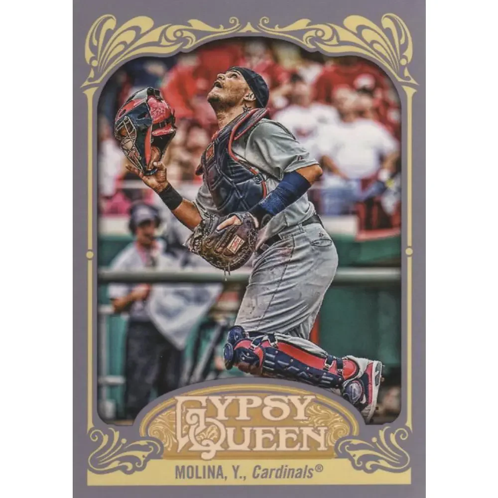 2012 Topps Gypsy Queen Yadier Molina # 41 St. Louis Cardinals